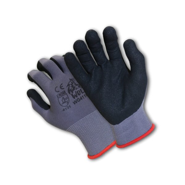RWG713 TEKTYE Work Glove - FDG Coating - 13-gauge ANSI Cut Level A4 Gloves  - No fiberglass or stainless steel - Reinforced thumb crotch - FDG coated  work glove - Radians RWG713 - iWantWorkwear