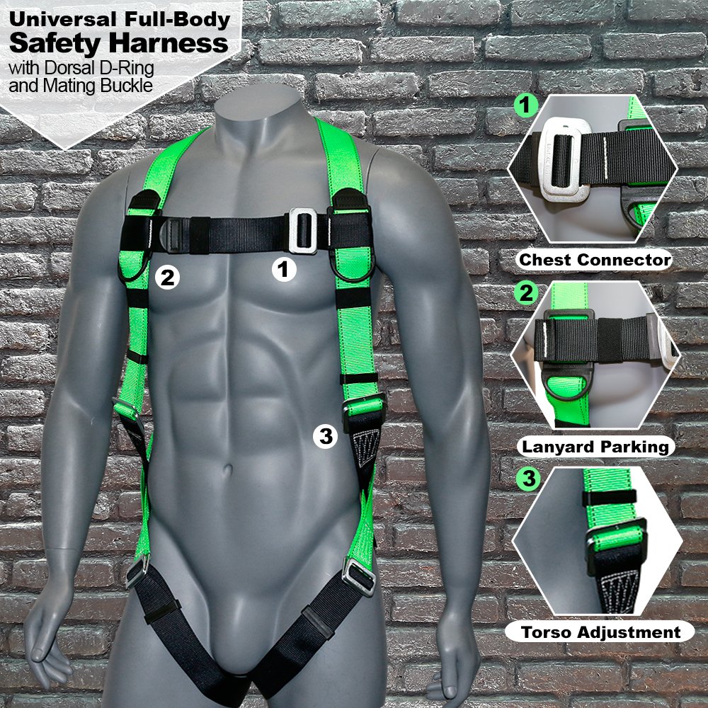 AFP Red Demon Fall Protection Comfort Harness / Safety Harness