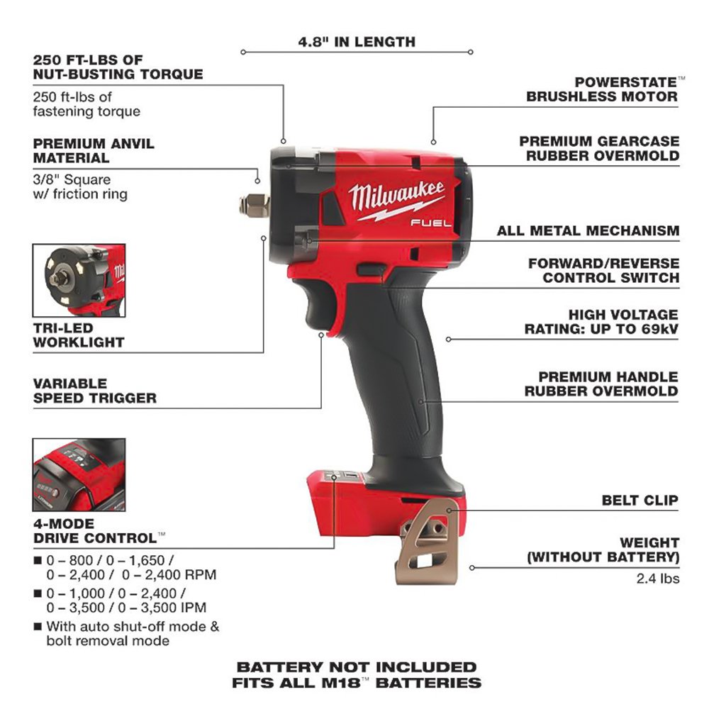 Milwaukee 4 mode drive control new arrivals